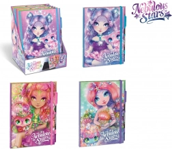 Pamiętnik Nebulous Stars z czarnymi stronami