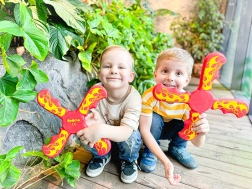 Piankowy bumerang SPORTO dla dzieci