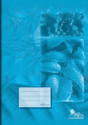 Szkolny zeszyt A4 czysty 20 kartek niebieski