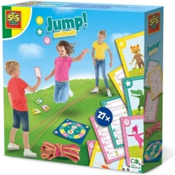 SES Creative Jump! zwierzęta – ruchowa gra skakania dla dzieci
