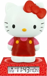 3D lampka z budzikiem Hello Kitty