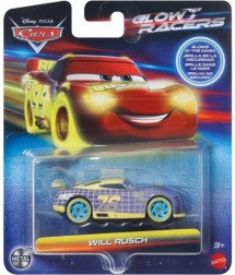 Auta Glow Racers – metalowy świecący model 1:55