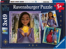 Ravensburger puzzle Disney Wish 3×49 elementów