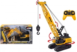 Zdalnie sterowany żuraw 2,4 GHz żółty