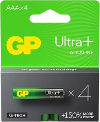 Baterie alkaliczne AAA GP Ultra+ 4 szt. G-TECH