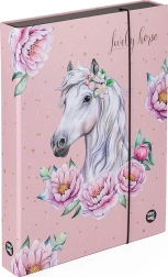 Pudełko na zeszyty A4 Jumbo Koń Romantic