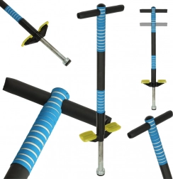 Skacząca tyczka dla dzieci Pogo niebieska