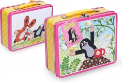 Metalowa walizka Kretes różowa dla dzieci