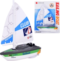 Kolorowy żaglowiec do wody na baterie – Kolorowy