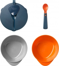 Miska do łatwego nabierania z pokrywką i łyżeczką Tommee Tippee Explora, 2 szt.