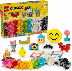 LEGO Classic 11042 Kreatywne Pudełko Szczęścia – Zestaw Kreatywnych Zabawek