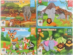 Puzzle ze zwierzątkami 24 elementy