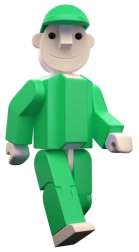 Seváček zielony (duży i mały) – figurka do zestawu SEVA