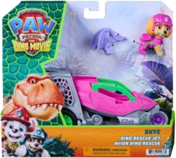 Psi Patrol Dino Movie Skye i ratunkowy Dino Jet z figurkami