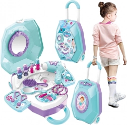 WOOPIE toaletka 2w1 salon piękności w walizce dla dzieci