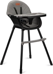 Krzesełko do karmienia MoMi Reki 3w1 czarne