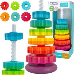 Woopie Edukacyjna piramida Wygięta wieża