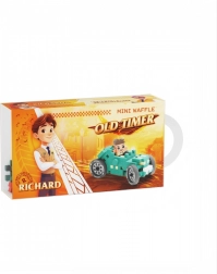 Stare auto Mini Waffle turkusowe