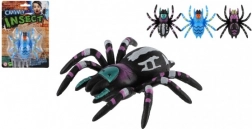 Pnący pająk na szkło, plastikowy 8 cm