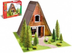 Teifoc fińska chatka – zestaw z prawdziwych cegieł (160 elementów)