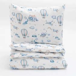 Bawełniany zestaw do łóżeczka New Baby Romance