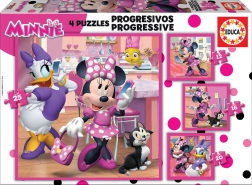 Puzzle Minnie i Daisy od Educa 4w1