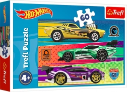Puzzle HOT WHEELS wyścig 60 elementów