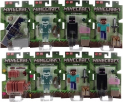 Minecraft figurka 8 cm z elementem portalu