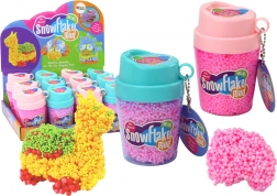 Różowe piankowe kulki Squishy w kubeczku