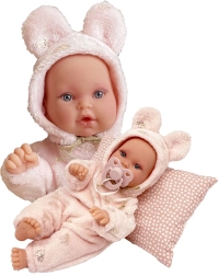 Antonio Juan Kika realistyczna lalka niemowlę 27 cm z miękkim ciałem i ruchomymi kończynami