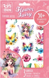 Tymczasowe tatuaże Flower Fairy Bellisa STNUX