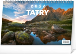 Kalendarz biurkowy Tatry 2026