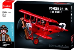 Sluban Model Bricks Trójpłatowiec Fokker DR-1