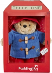 Pluszowy MIŚ PADDINGTON w budce telefonicznej Rainbow Designs