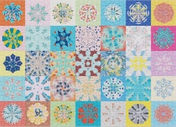 Puzzle Patchwork 1000 elementów od Cloudberries