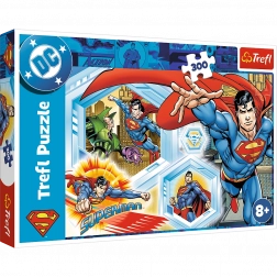 Puzzle 300 elementów – niezniszczalny SUPERMAN od Trefl