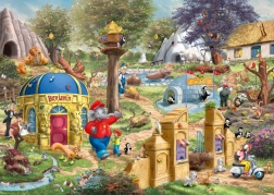 Puzzle Benjamin Kvítko: Dzień w Zoo Neustadt 1000 części