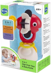 Grzechotka 2w1 rybka z przyssawką HOLA