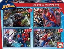 Educa Puzzle Spiderman 4w1
