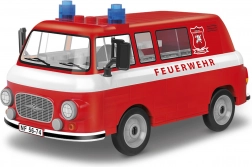 Klocki Youngtimer Barkas B1000 Feuerwehr – mikrobus strażacki (151 elementów)