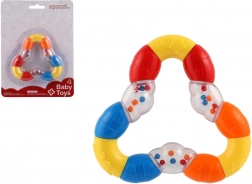 Grzechotka i gryzak trójkątny, elastyczny