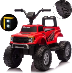 Elektryczny samochód Milly Mally Ford F-150 Raptor – Czerwony