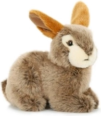 Pluszowy króliczek 20 cm brązowy