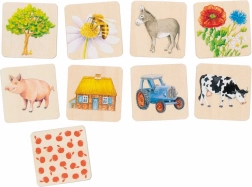 Drewniane memo Wieś od GOKI