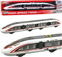 Szybki pociąg osobowy FUXING z otwieranymi drzwiami, światłami i dźwiękami