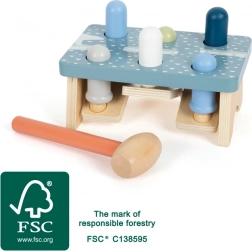 Drewniany młotek Arctic od small foot