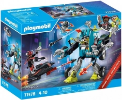 Playmobil robot kontra szybowiec – zestaw konstrukcyjny 96 elementów