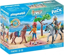 Plac Zabaw Plaża Górska z Amelią i Benem Playmobil