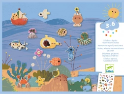 Zestaw naklejek Wakacje od DJECO