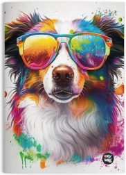 Zeszyt A4 w linie Pies